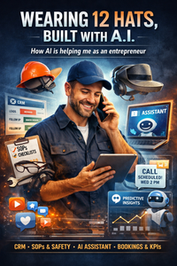 Wearing 12 Hats: How AI Helps Me Build Without Burning Out