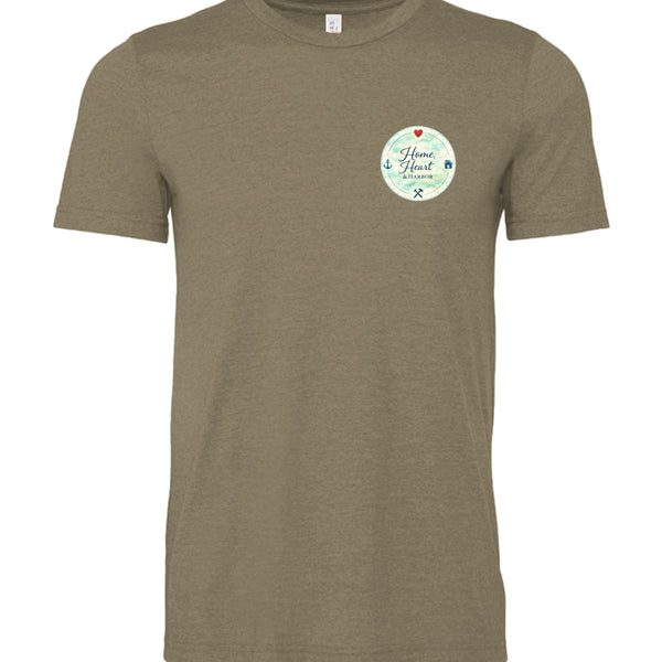 HEATHER OLIVE - 3001CVC - FRONT